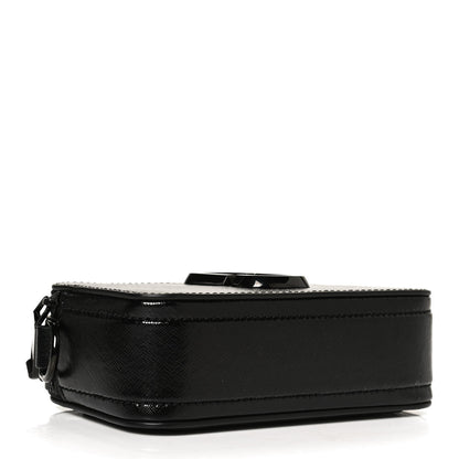 Marc Jacobs Saffiano Small Snapshot Camera Bag Black 3 of 9