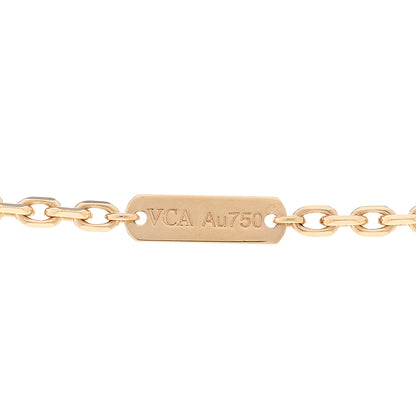 Van Cleef & Arpels 18K Yellow Gold Byzantine Alhambra Pendant Necklace 5 of 6