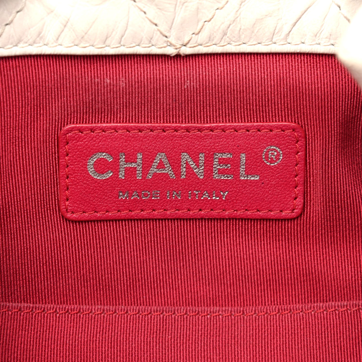 Chanel Aged Calfskin Quilted Small Gabrielle Backpack Black White 5 of 12