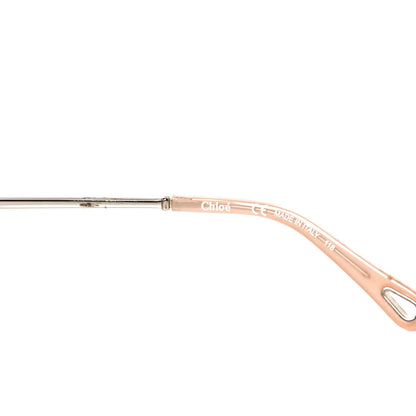 Chloe Oversized Round Carlina Sunglasses CE120SD Peach Pink 6 of 9