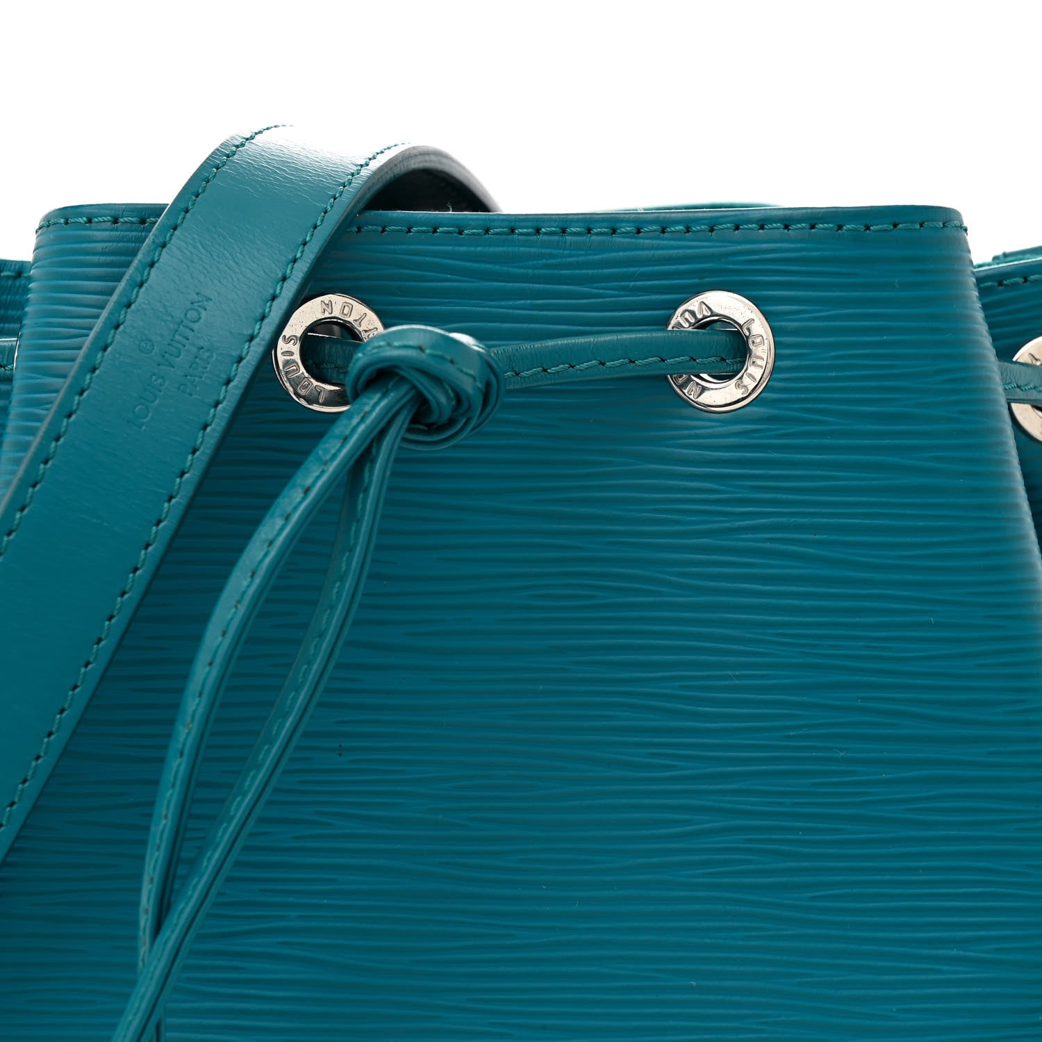 Louis Vuitton Epi Noe BB Cyan 7 of 11