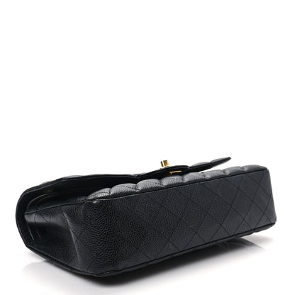 Chanel Caviar Quilted Medium Double Flap Black 4 of 8