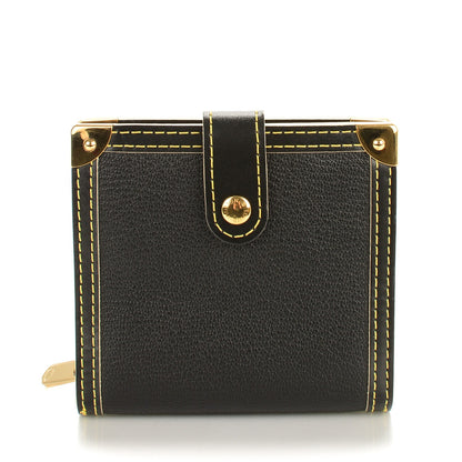 Louis Vuitton Suhali Compact Zipped Wallet Black 1 of 8