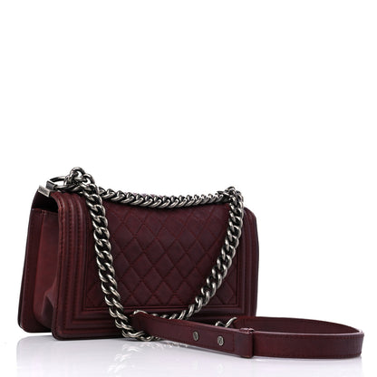 Chanel Calfskin Quilted Metal Embellished Paris Dallas Medium Boy Flap Black 3 of 18