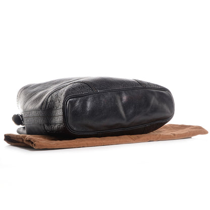 Gucci Leather Guccissima Trim Large Signoria Hobo Black 4 of 7