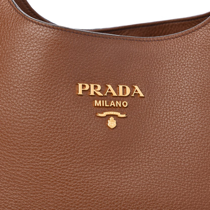Prada Vitello Daino Hobo Brandy 10 of 10