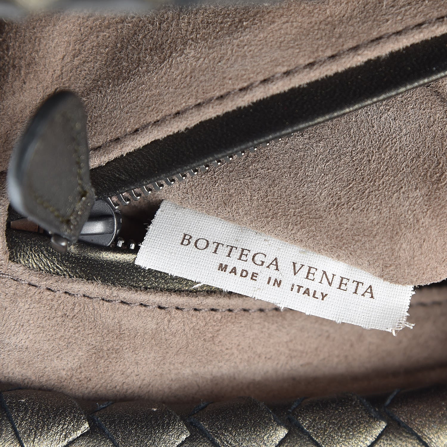 Bottega Veneta Nappa Intrecciato The Lauren 1980 Clutch Dark Bronze 10 of 11