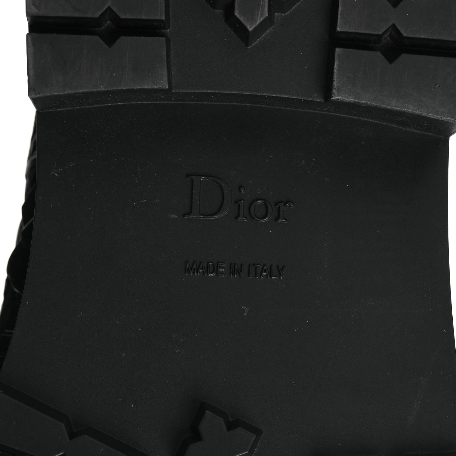 Christian Dior Oblique Rubber Diorcamp Boots 39 Black 8 of 10