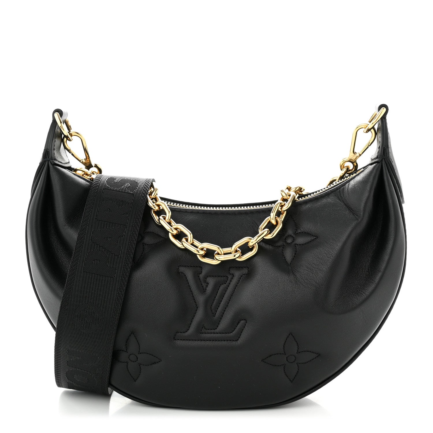 Louis Vuitton Calfskin Bubblegram Over The Moon Black 1 of 9