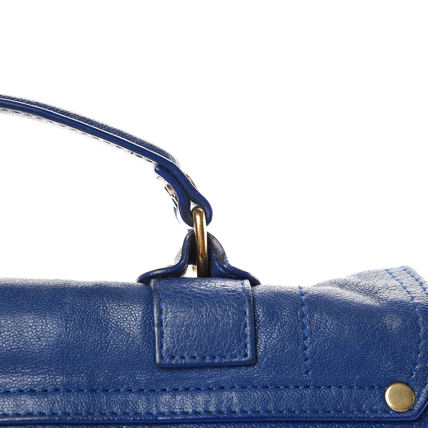Proenza Schouler Lambskin Medium PS1 Satchel Royal Blue 16 of 22