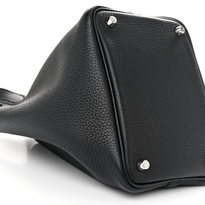 Hermes Taurillon Clemence Picotin Lock 18 PM Black 9 of 11