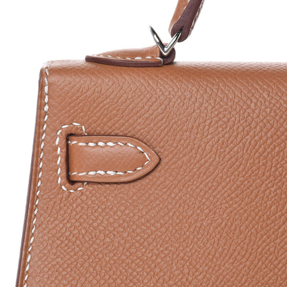 Hermes Epsom Mini Kelly Sellier 20 Gold 18 of 35
