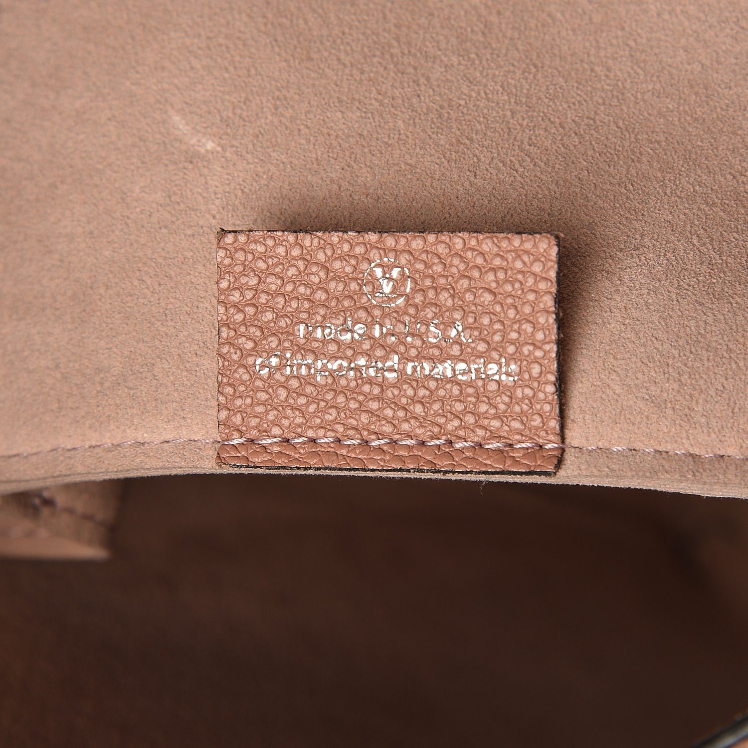 Louis Vuitton Calfskin Lockme Cabas Bois de Rose Black 20 of 27