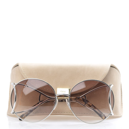 Chloe Jackson Oversized Round Sunglasses CE124S Turtledove 7 of 7