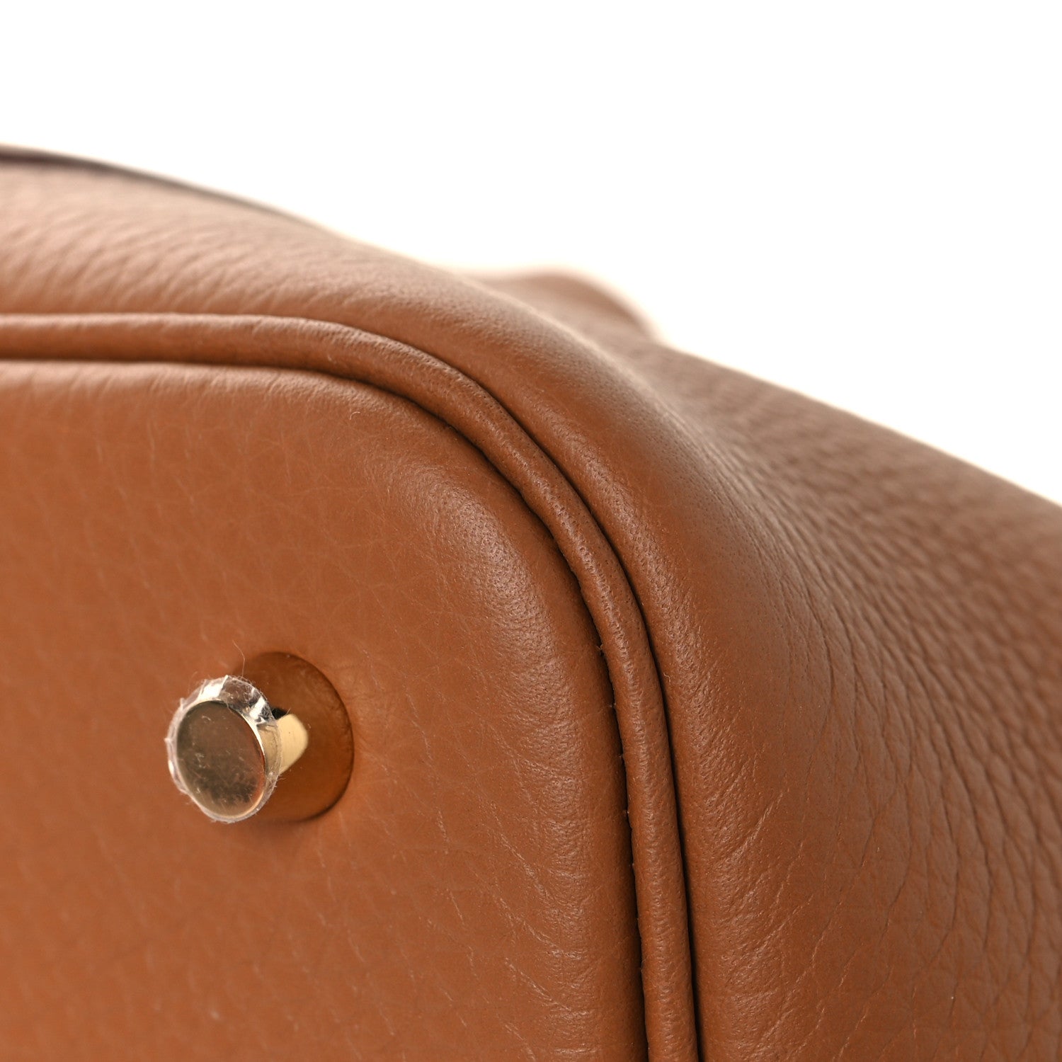 Hermes Taurillon Clemence Picotin Lock 22 MM  Gold 12 of 13