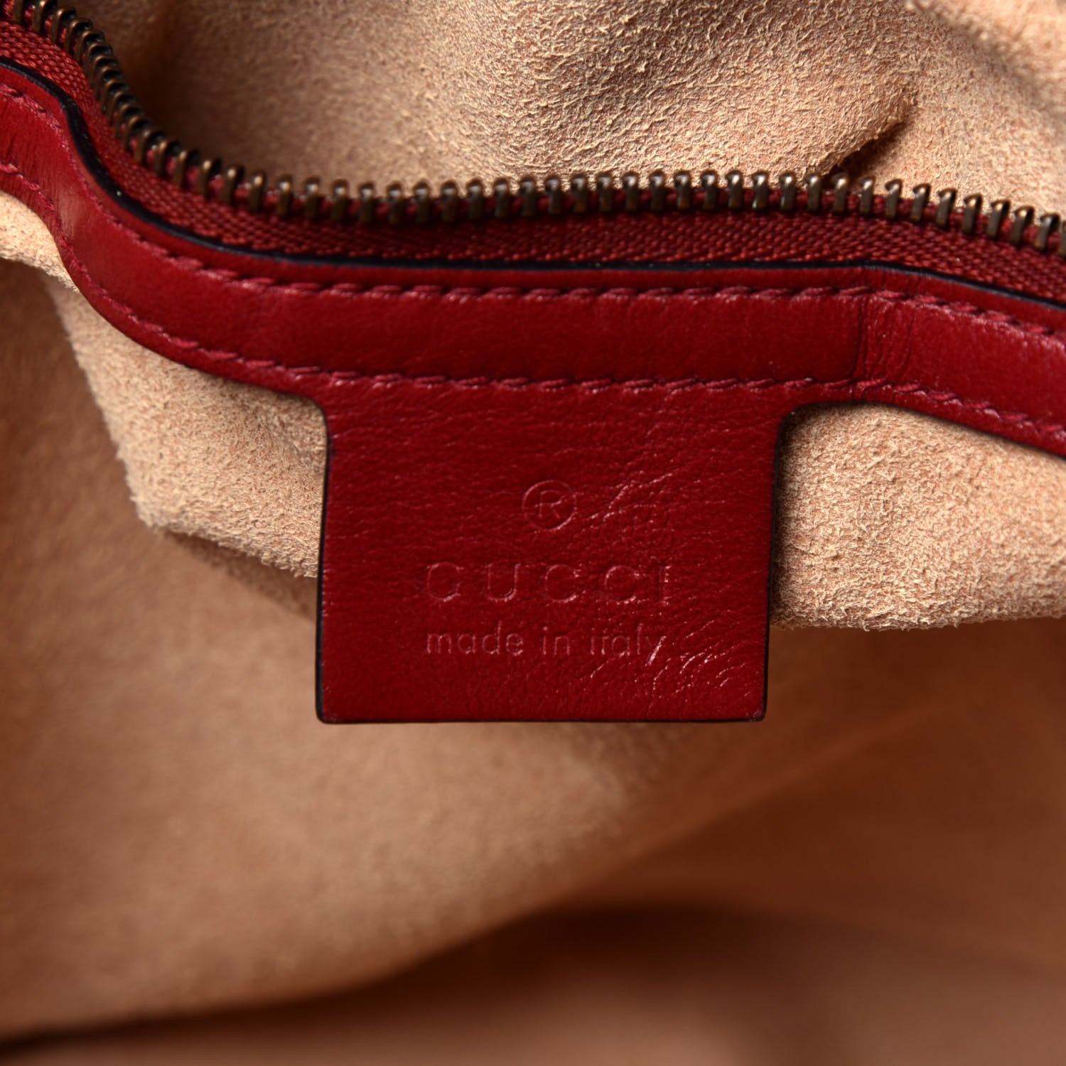Gucci Vintage Effect Calfskin Matelasse Diagonal Large Torchon GG Marmont Shoulder Bag Black Romantic Cherry 6 of 9