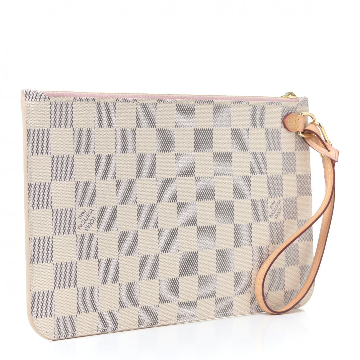 Damier Azur Neverfull MM GM Pochette Rose Ballerine