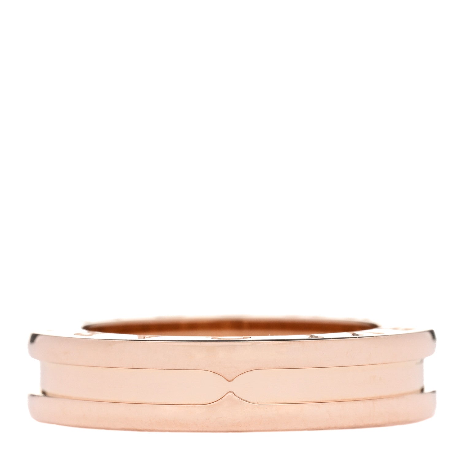 Bulgari 18K Rose Gold B.Zero1 One-Band Ring 49 5 1 of 5