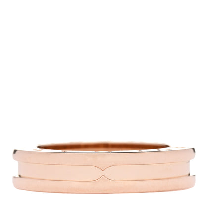 Bulgari 18K Rose Gold B.Zero1 One-Band Ring 49 5 1 of 5