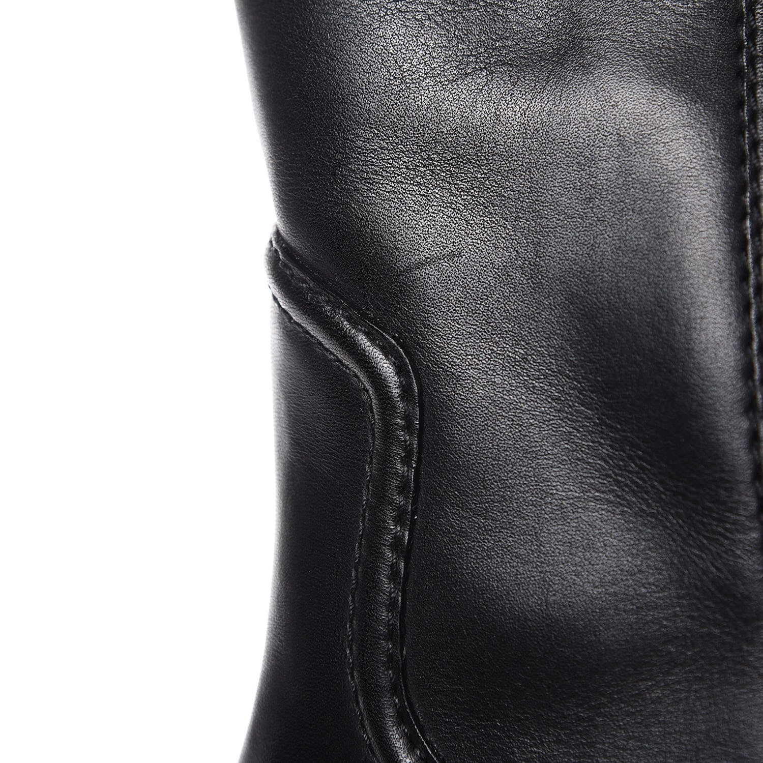Louis Vuitton Calfskin Monogram Suzy Boots 36.5 Black 9 of 10