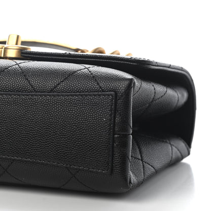 Chanel Caviar Quilted Mini Bracelet On Chain Flap Black 9 of 9