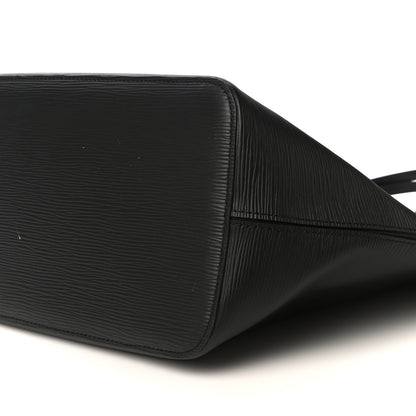 Louis Vuitton Epi Neverfull MM Black 9 of 10
