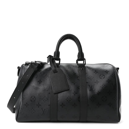 Louis Vuitton Monogram Eclipse Reverse Keepall Bandouliere 35 1 of 9