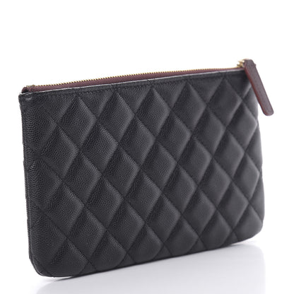Chanel Caviar Quilted Small Pouch Black 3 of 8