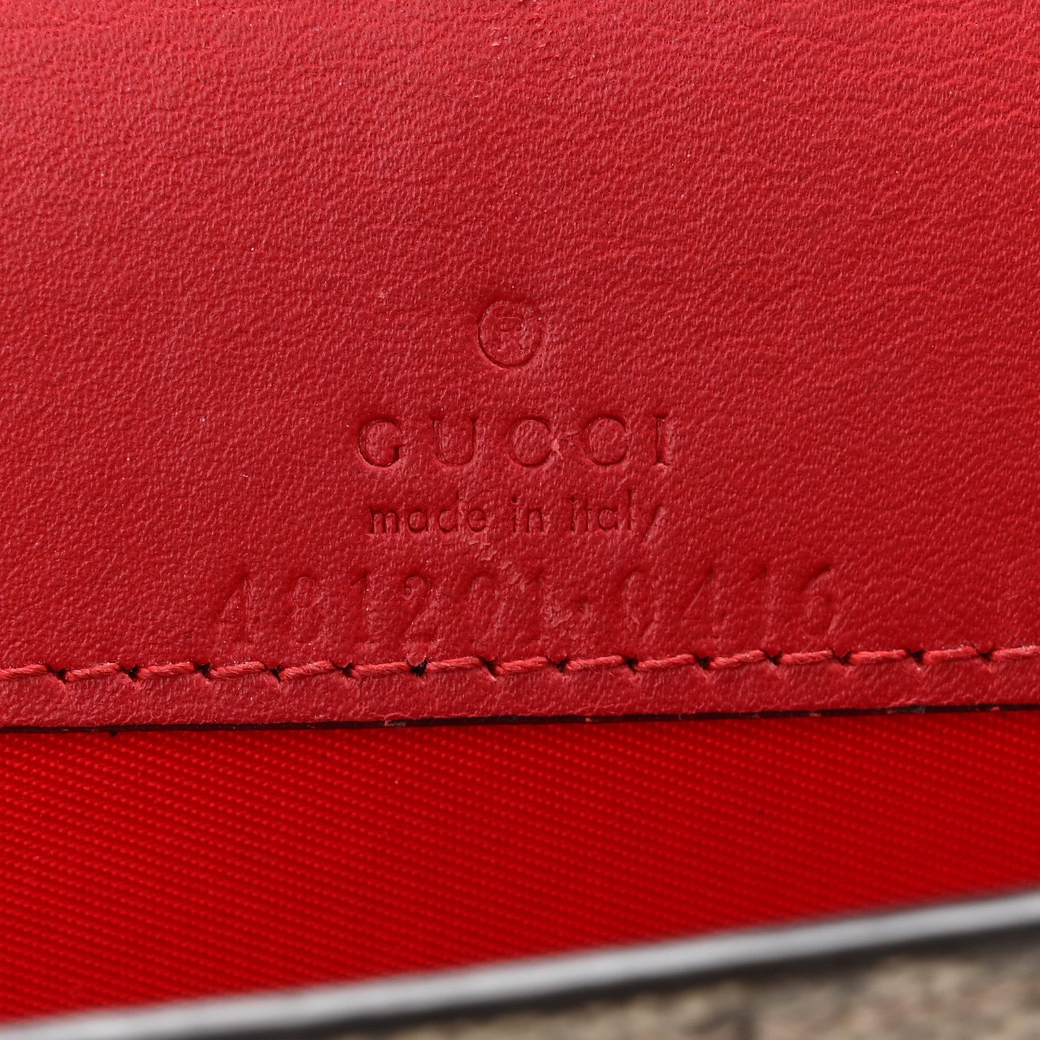 Gucci GG Supreme Monogram Mini Cherry Chain Bag 6 of 9