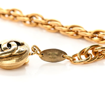 Chanel Metal Chain CC Belt Gold 3 of 5