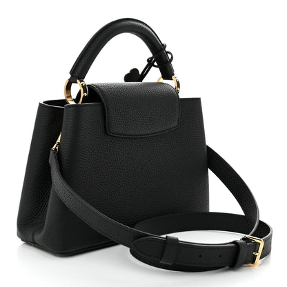 Louis Vuitton LV X TM Taurillon Superflat Capucines BB Black 3 of 10