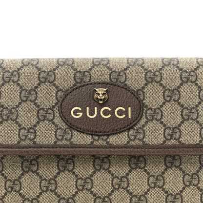Gucci GG Supreme Monogram Neo Vintage Web Belt Bag Brown 8 of 13