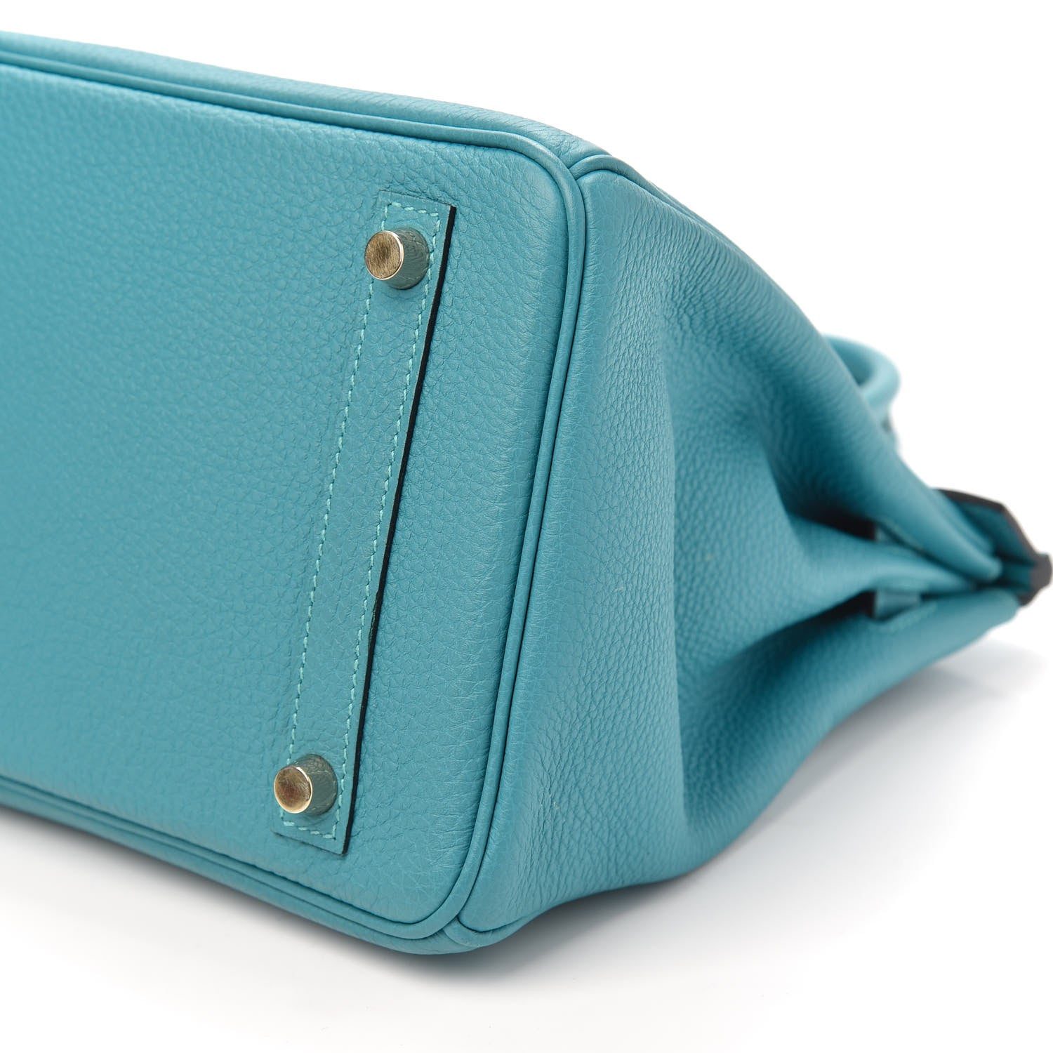 Hermes Togo Birkin 30 Turquoise 6 of 10