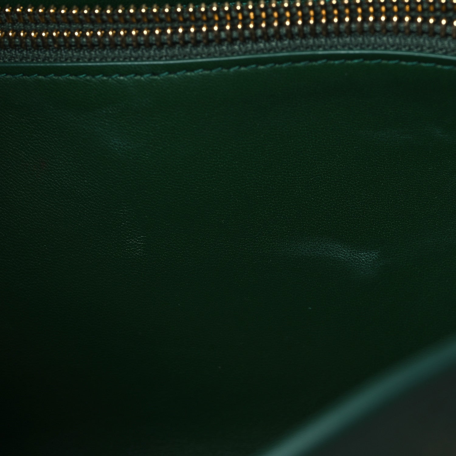 Salvatore Ferragamo Calfskin Medium Hug Soft Shoulder Bag Forest Green 10 of 11