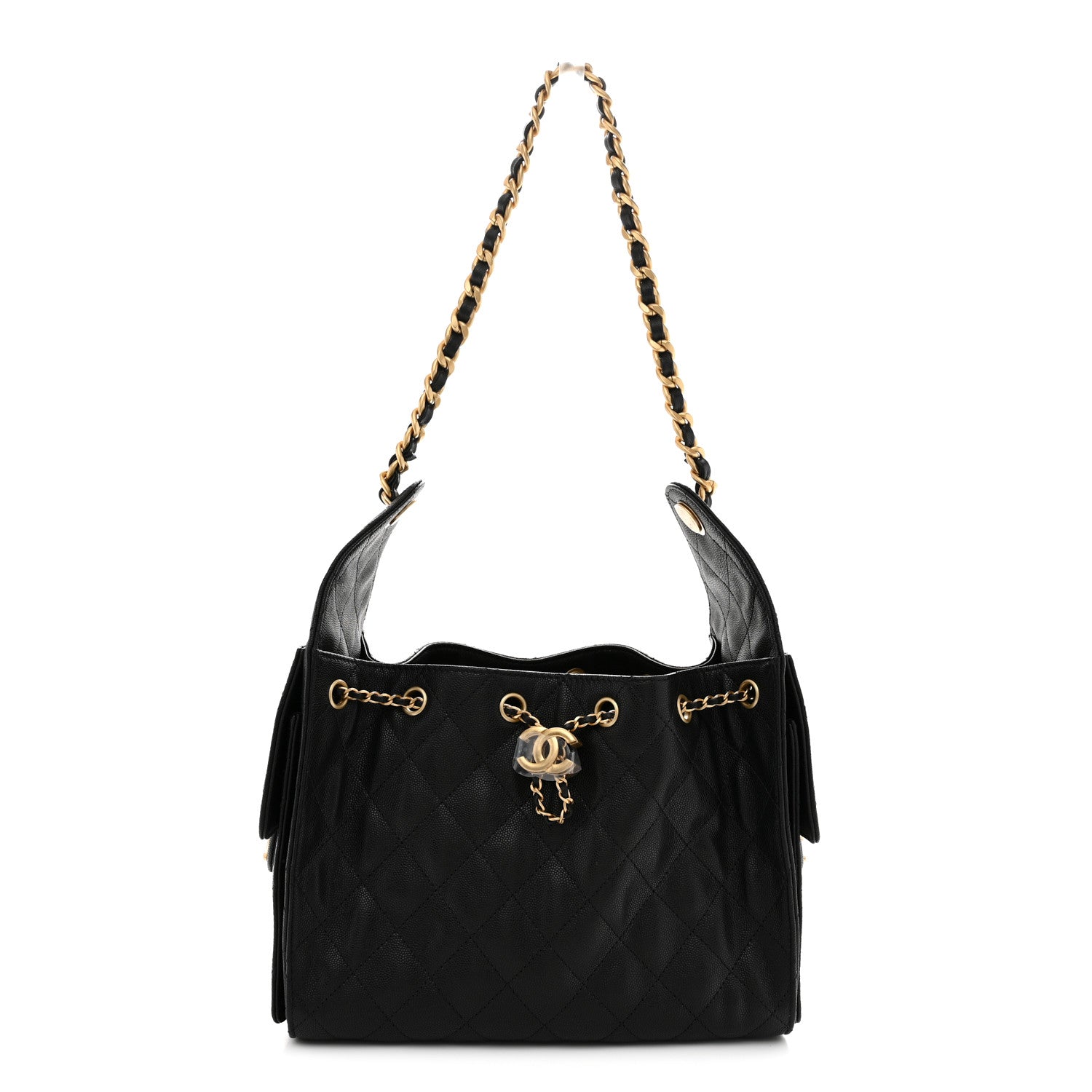 Chanel Caviar Quilted Small Chanel 25 Handbag Black 1 of 11