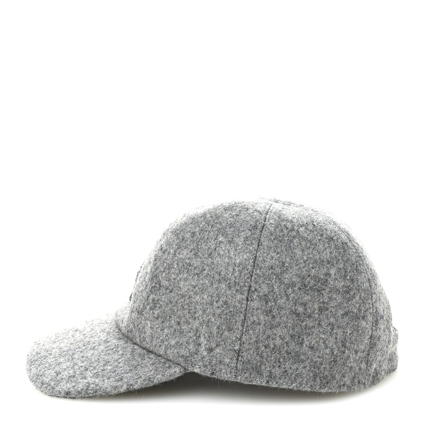 Wool Davis Varsity Cap Gris Clair