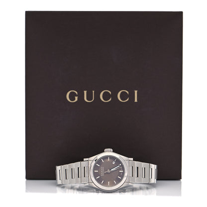 Gucci Stainless Steel 28mm Pantheon Quartz Watch Brown 5 of 5