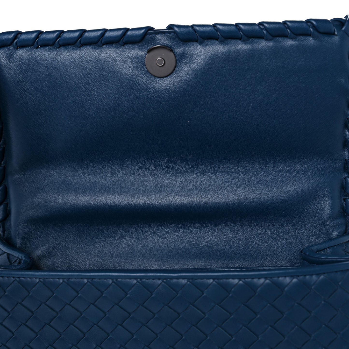 Nappa Intrecciato Small Olimpia Bag Denim