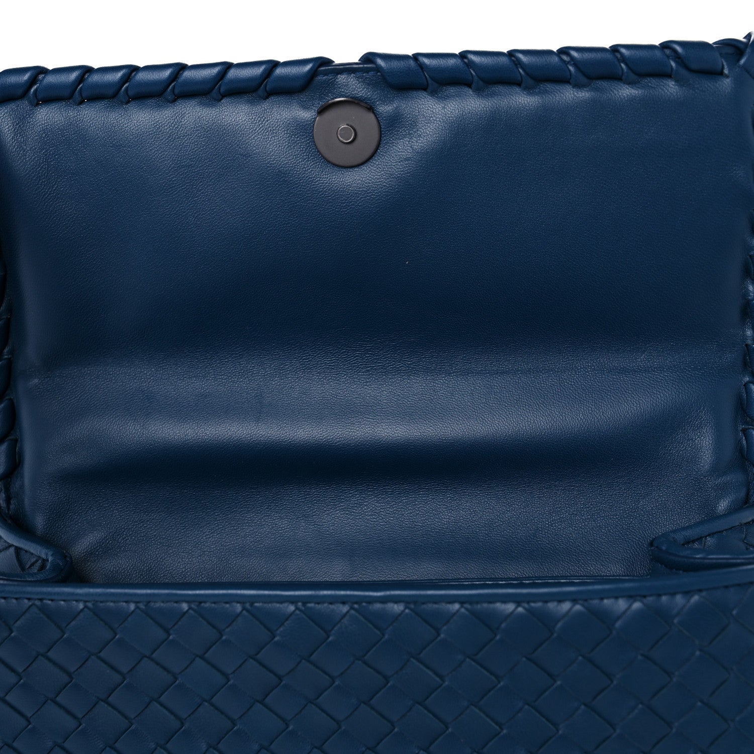Bottega Veneta Nappa Intrecciato Small Olimpia Bag Denim 7 of 12