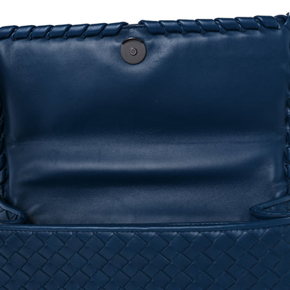 Bottega Veneta Nappa Intrecciato Small Olimpia Bag Denim 7 of 12