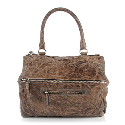 Givenchy Tumbled Sheepskin Medium Pandora Charcoal 1 of 8