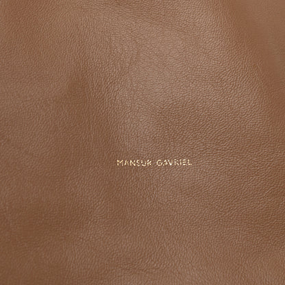Mansur Gavriel Lambskin Oversized Tote Biscotto 8 of 12