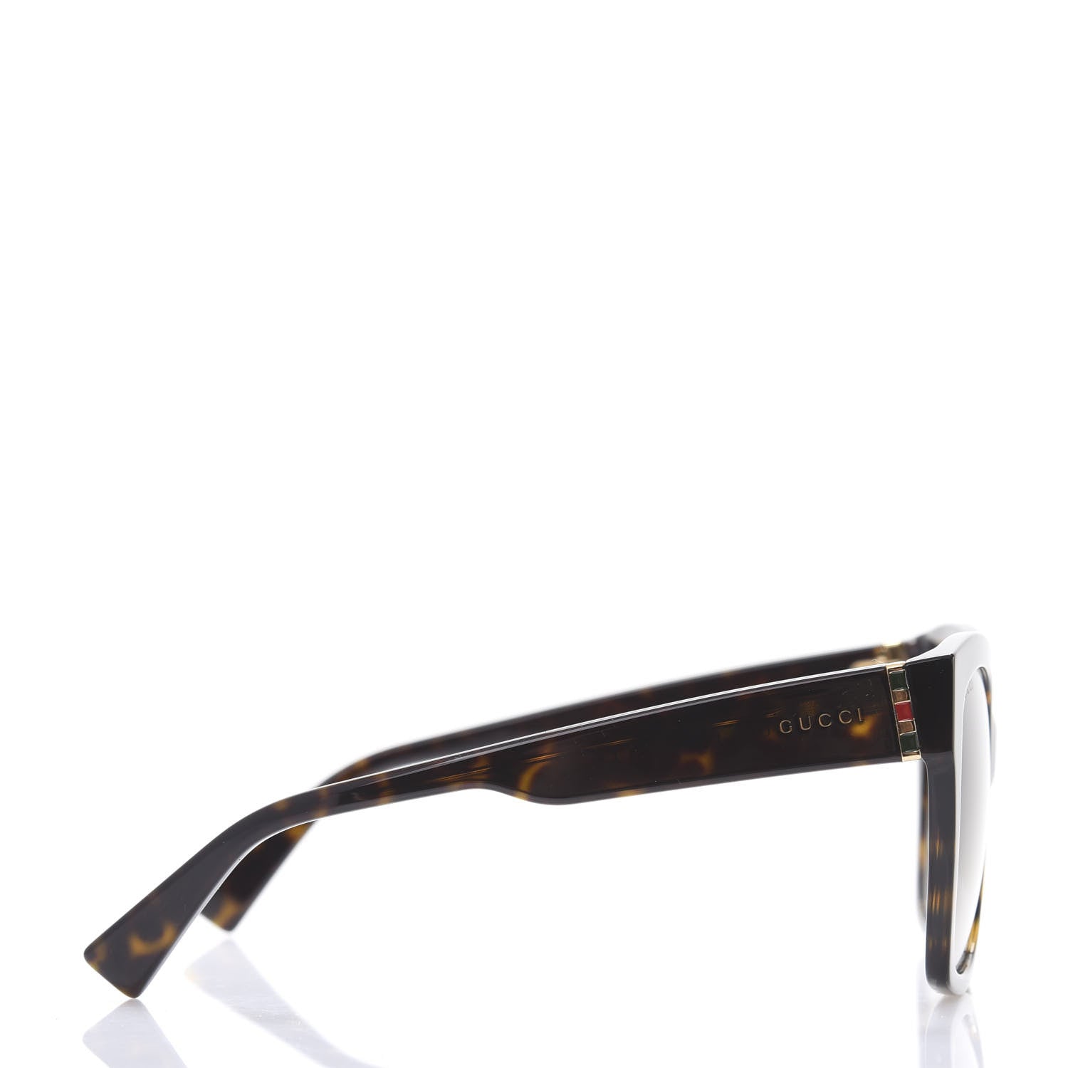 Gucci Acetate Square Frame Sunglasses GG0459S Tortoise 3 of 8