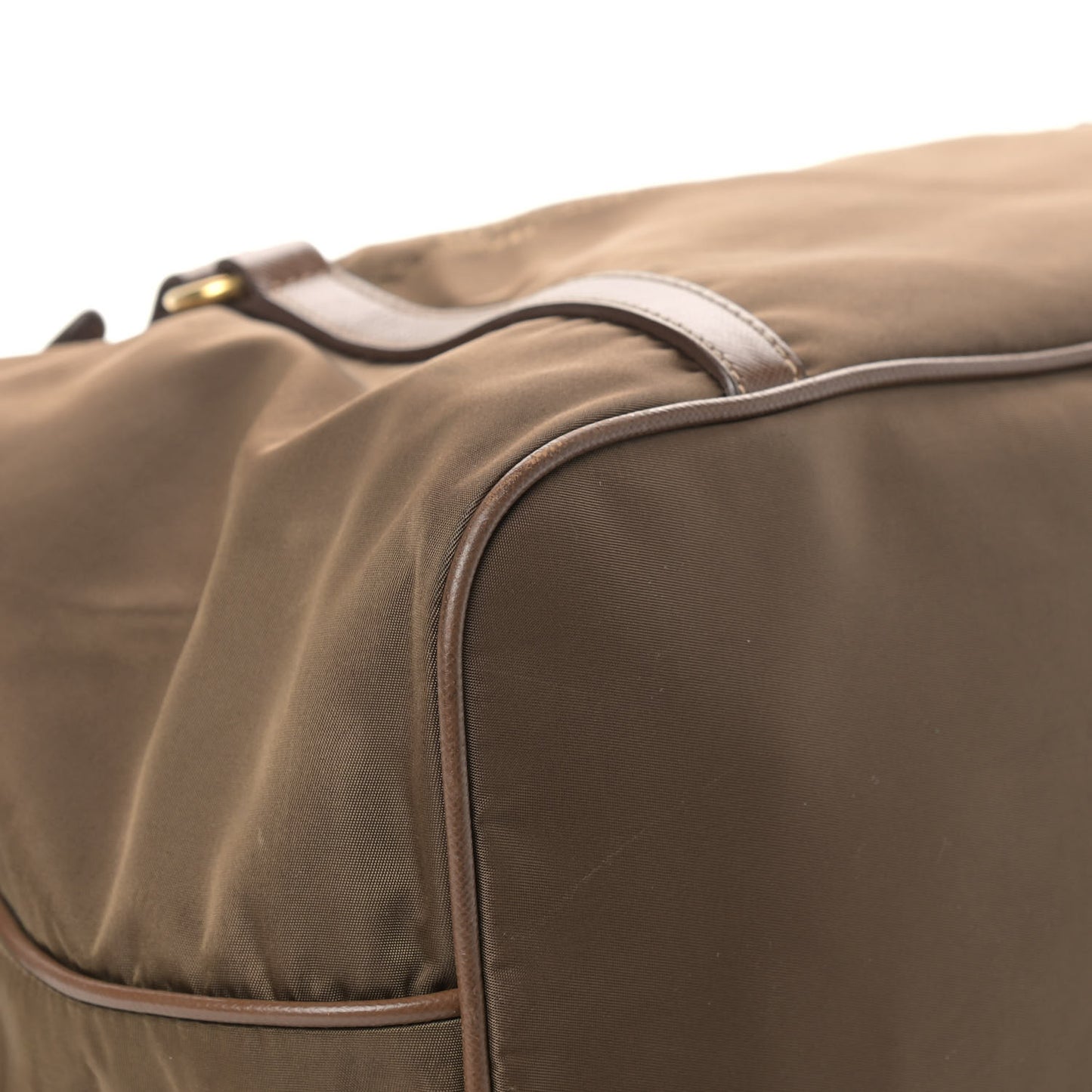 Tessuto Nylon Saffiano Jacquard Logo Tote Rovere