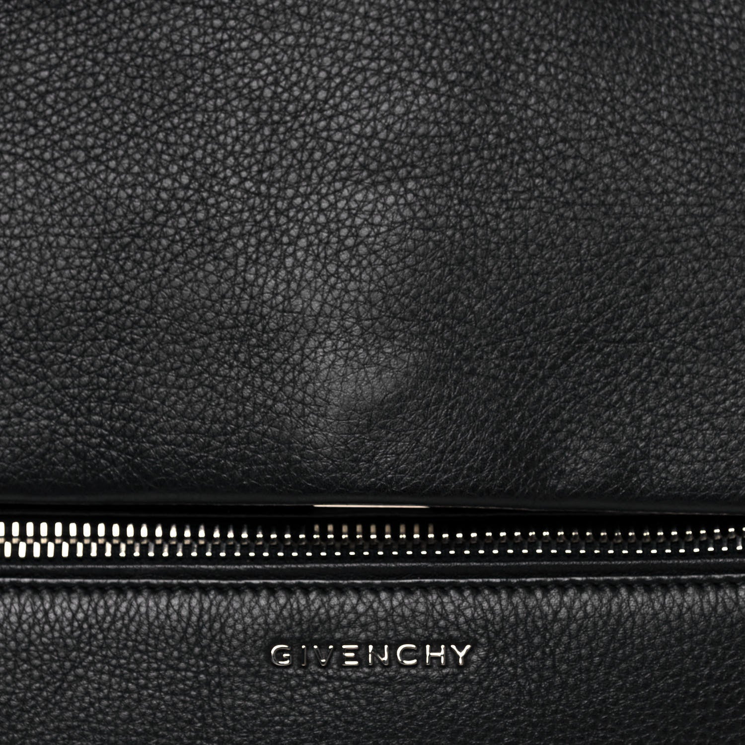 Givenchy Grained Calfskin Medium Pandora Pure Flap Bag Black 8 of 17