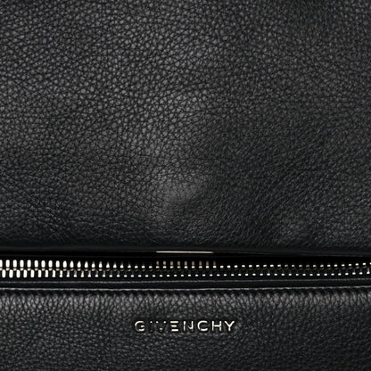 Givenchy Grained Calfskin Medium Pandora Pure Flap Bag Black 8 of 17