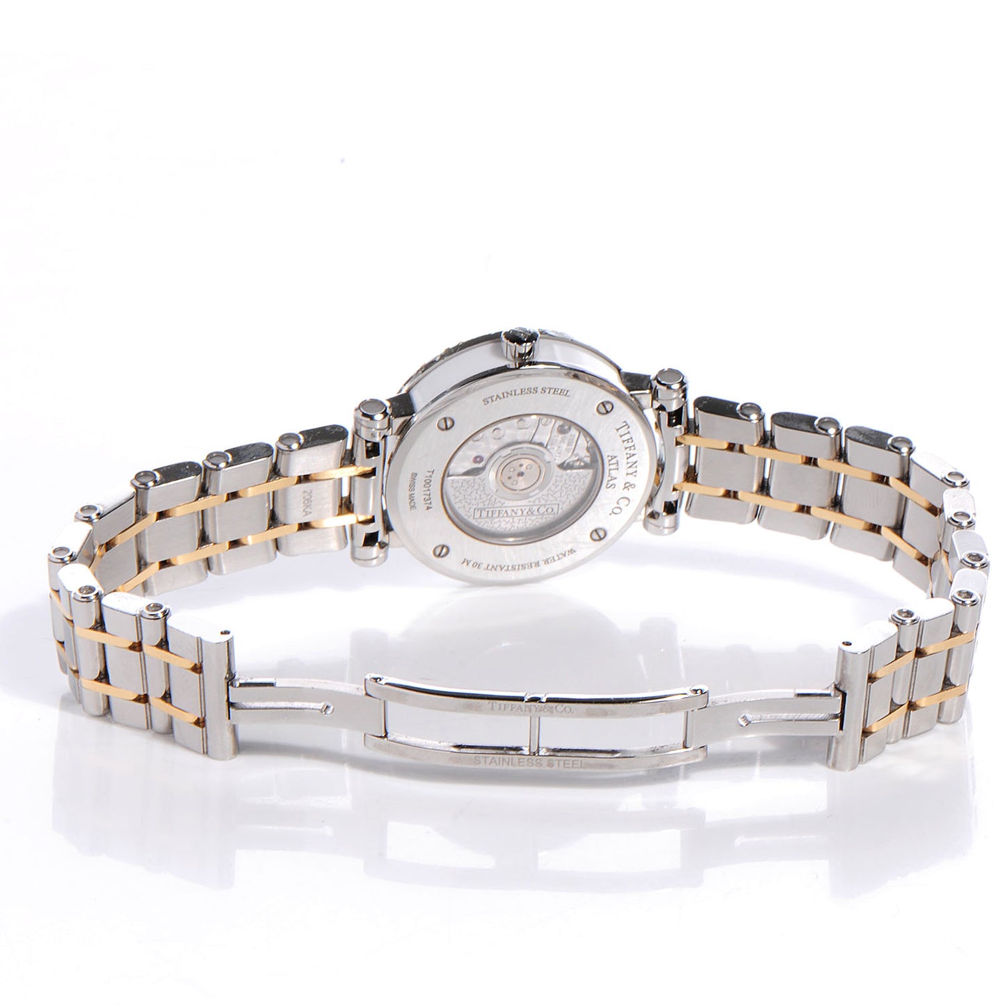 Stainless Steel 18K Yellow Gold 30mm Atlas Automatic Watch