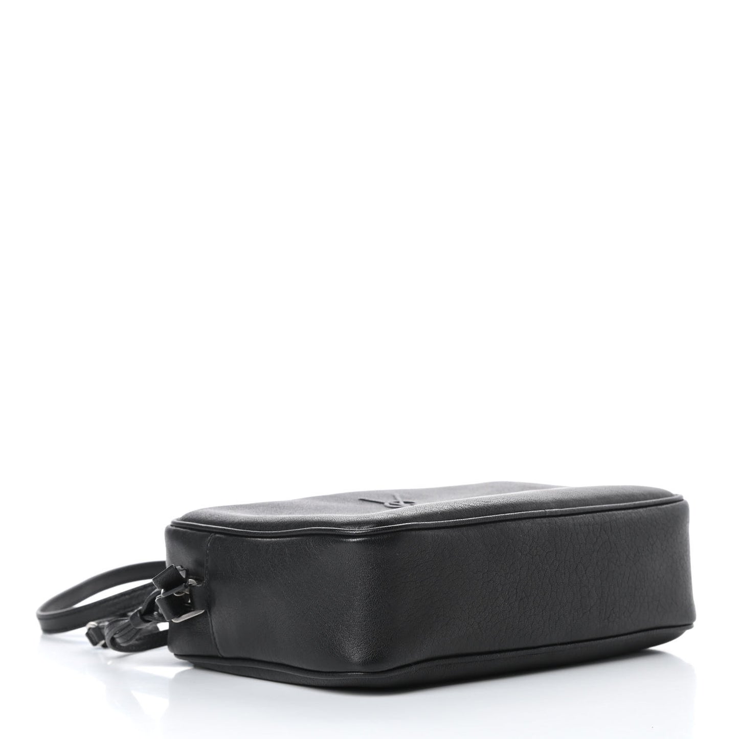 Lambskin Monogram Small Lou Camera Bag Black