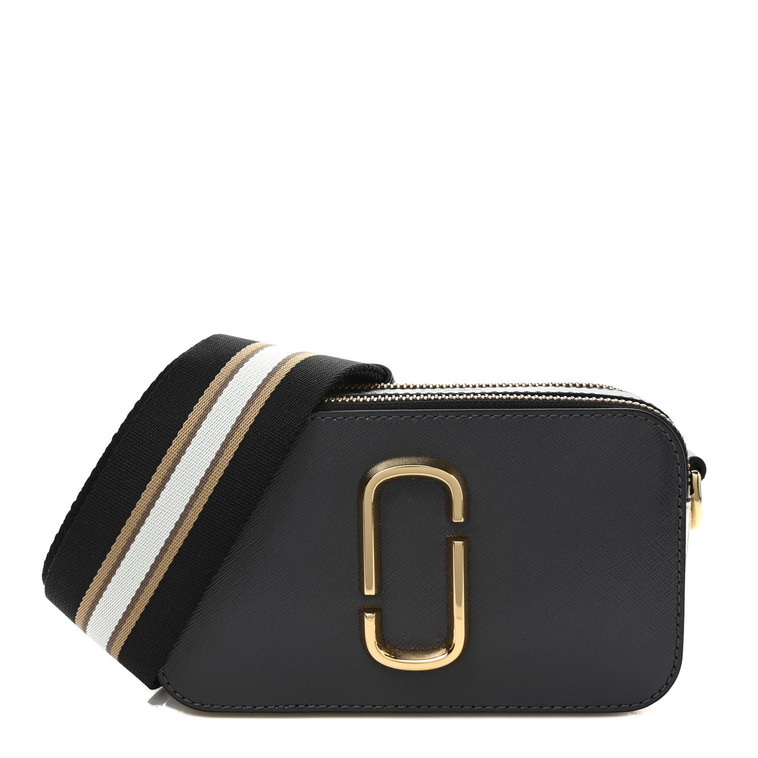 Marc Jacobs Saffiano Small Snapshot Camera Black Mulitcolor 1 of 8