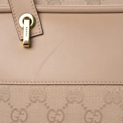 Gucci Monogram Satchel Beige 11 of 11